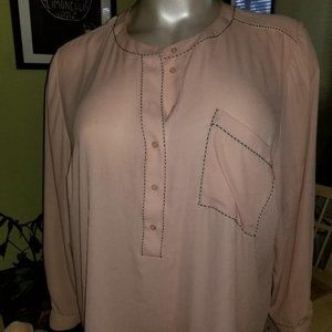 Lane Bryant Pink Blouse